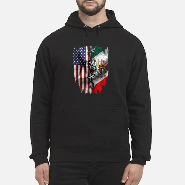 Mexican And American Flag Shirt 5 Mexican And American Flag Shirt