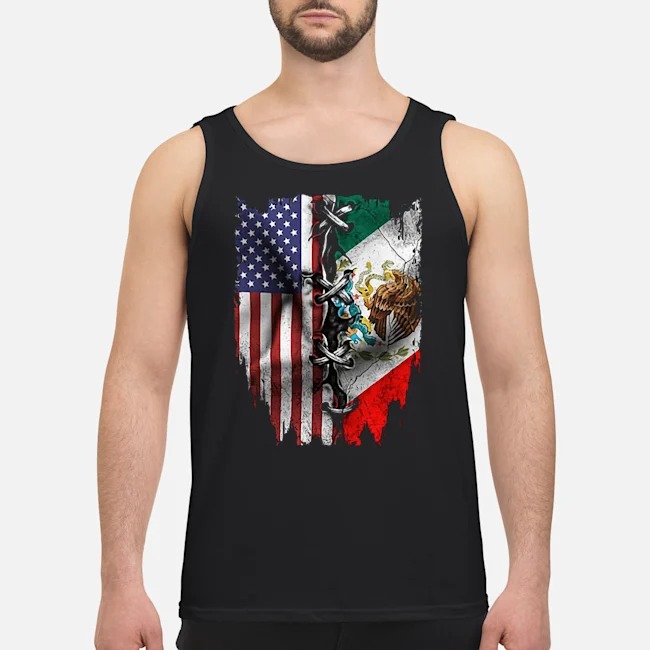 Mexican And American Flag Shirt 6 Mexican And American Flag Shirt