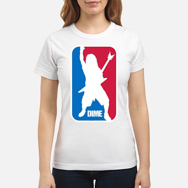 Dime Dimebag Darrell Sport Logo Shirt 7 Dime Dimebag Darrell Sport Logo Ladies Tee
