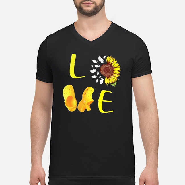 Sunflower Love Croc Shirt 5 Sunflower Love Croc Guy V-neck