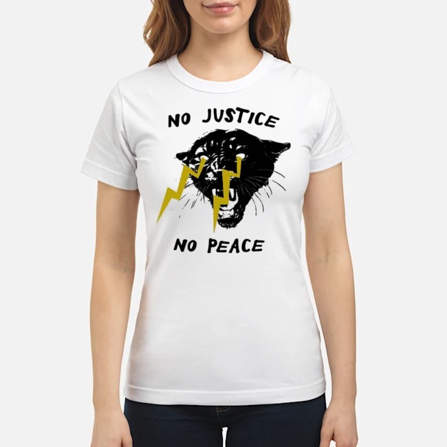 No Justice No Peace Shirt 4 No Justice No Peace Ladies Tee