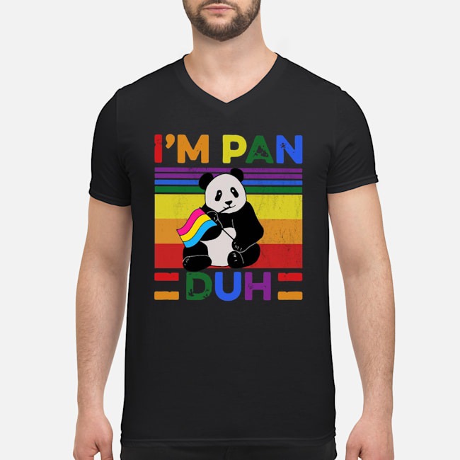 LGBT Panda I'm Pan Duh Vintage Shirt 6 LGBT Panda I'm Pan Duh Vintage Shirt