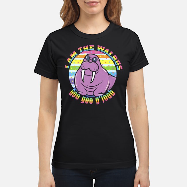 LGBT I Am The Walrus Goo Goo G'Joob Shirt 7 LGBT I Am The Walrus Goo Goo G'Joob Ladies Tee