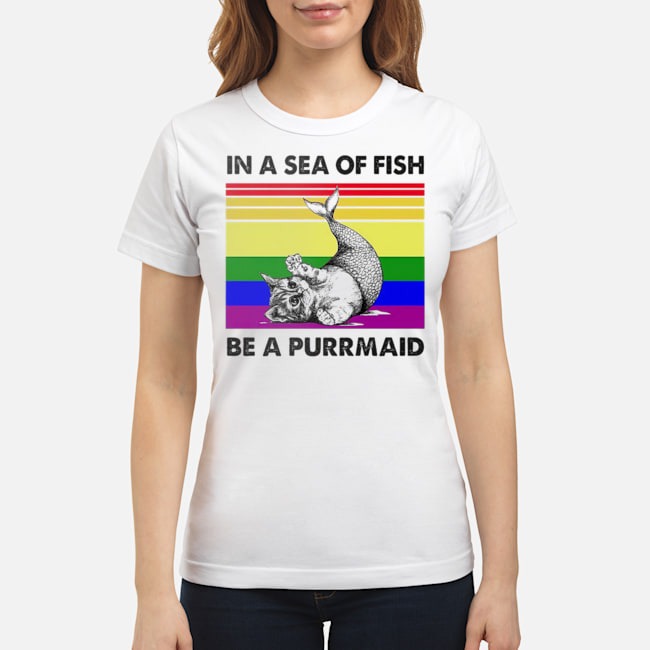 In A Sea Of Fish Be A Purrmaid Shirt 7 In A Sea Of Fish Be A Purrmaid Shirt
