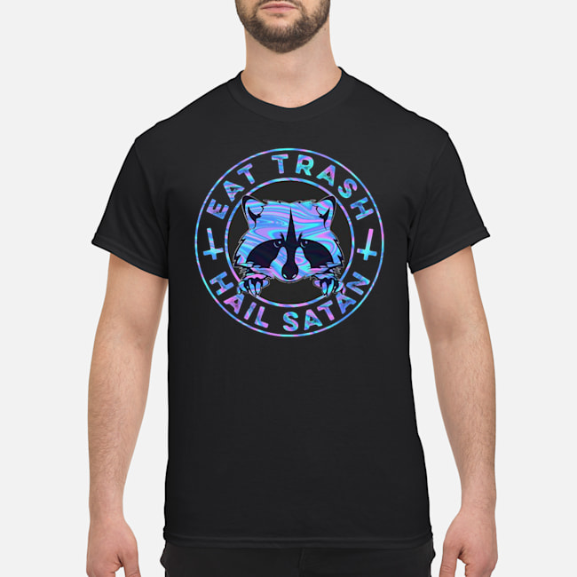 Raccoon Eat Trash Hail Satan Shirt 6 Raccoon Eat Trash Hail Satan Shirt