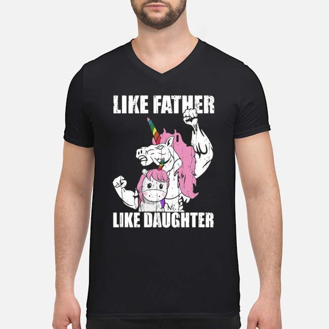 Dadaunicorn Unicorn Like Father Like Daughter Father's Day Shirt 8 Dadaunicorn Unicorn Like Father Like Daughter Father's Day Shirt