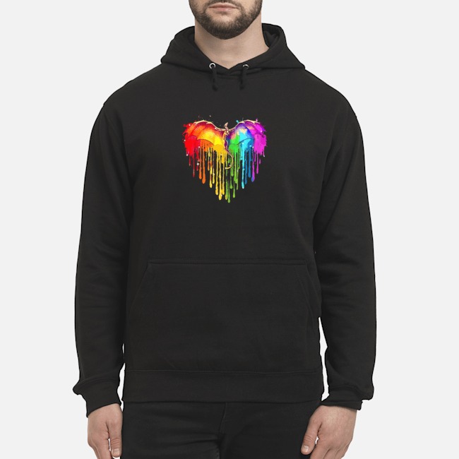 LGBT Dragon Heart Shirt 8 LGBT Dragon Heart Hoodie