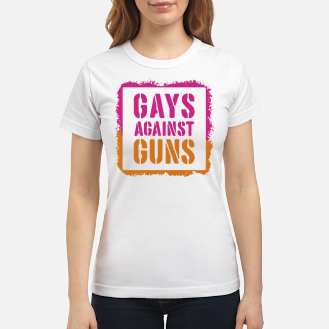 Gays Against Guns Shirt 7 Gays Against Guns Ladies Tee