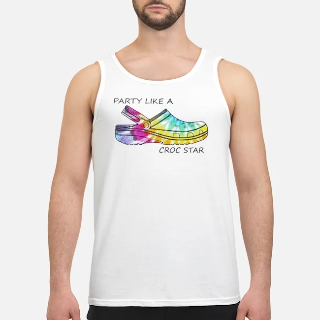 Hippie Party Like A Croc Star Shirt 6 Hippie Party Like A Croc Star Guy Tank Top