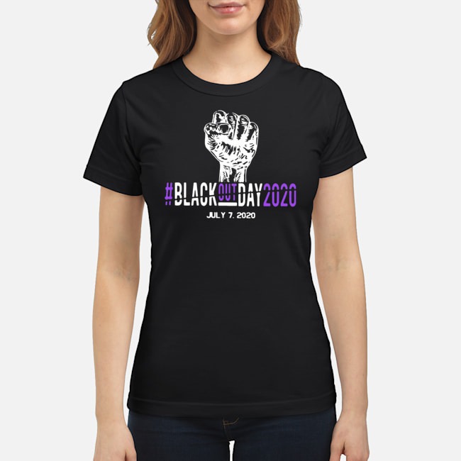 Strong Hand Black Out Day 2020 Shirt 7 Strong Hand Black Out Day 2020 Shirt