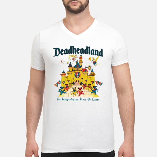 Deadheadland The Happeningest Place On Earth Shirt 6 Deadheadland The Happeningest Place On Earth Guy V-neck