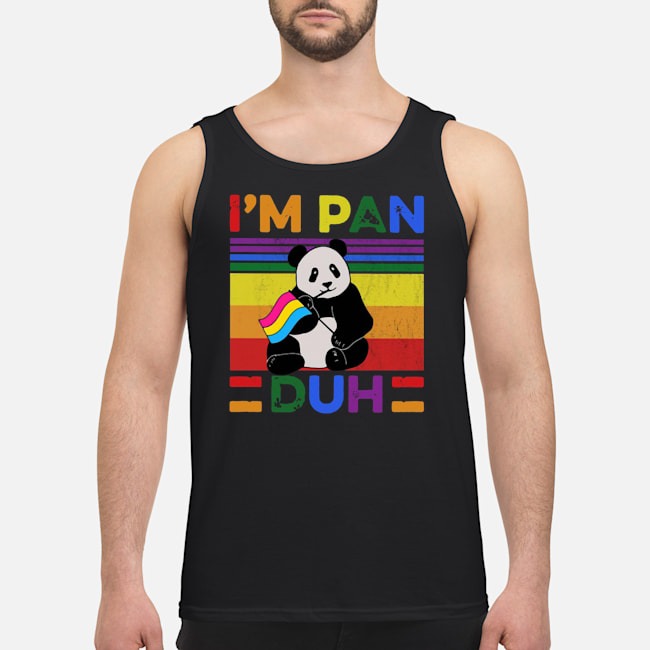 LGBT Panda I'm Pan Duh Vintage Shirt 5 LGBT Panda I'm Pan Duh Vintage Shirt