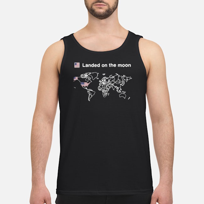 American Flag Landed On The Moon Shirt 7 American Flag Landed On The Moon Shirt