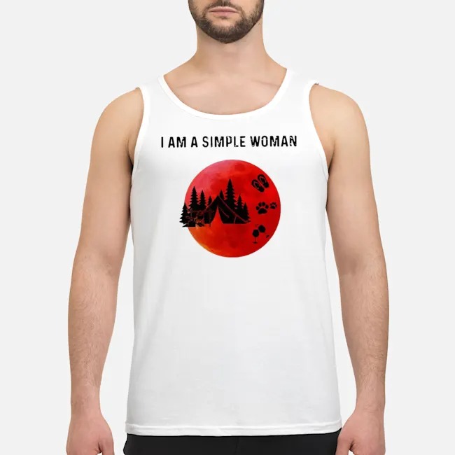 I Am A Simple Woman Camping Shirt 5 I Am A Simple Woman Camping Shirt