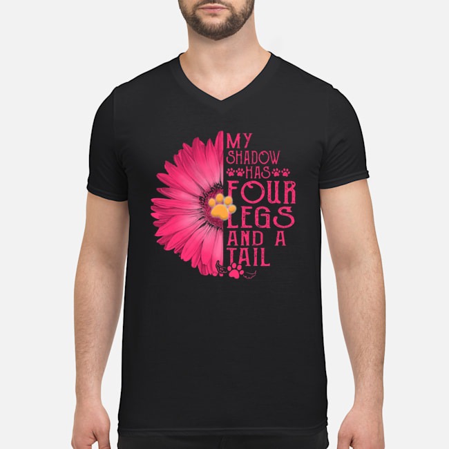 Daisy My Shadow Has Four Legs And A Tail Shirt 5 Daisy My Shadow Has Four Legs And A Tail Guy V-neck