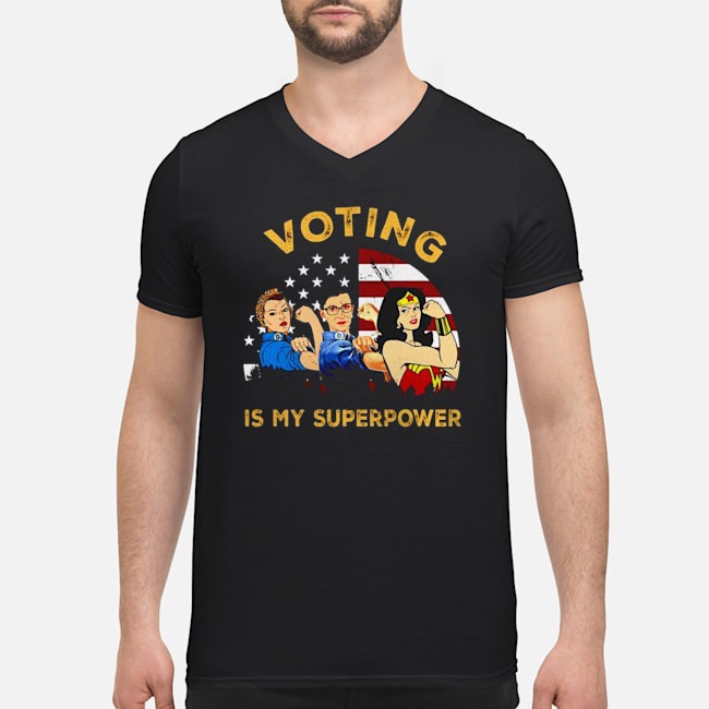 Strong Women Voting Is My Superpower American Flag Shirt 6 Strong Women Voting Is My Superpower American Flag Shirt