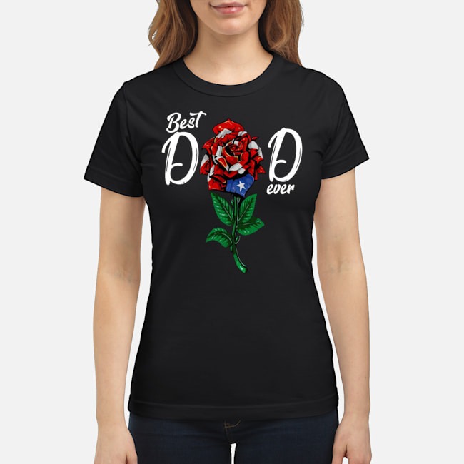 Best Dad Ever Rose American Flag Shirt 6 Best Dad Ever Rose American Flag Shirt