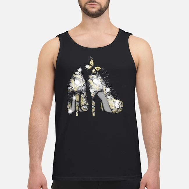 High Heels Butterfly Pittsburgh Penguins Diamond Shirt 5 High Heels Butterfly Pittsburgh Penguins Diamond Guy Tank Top