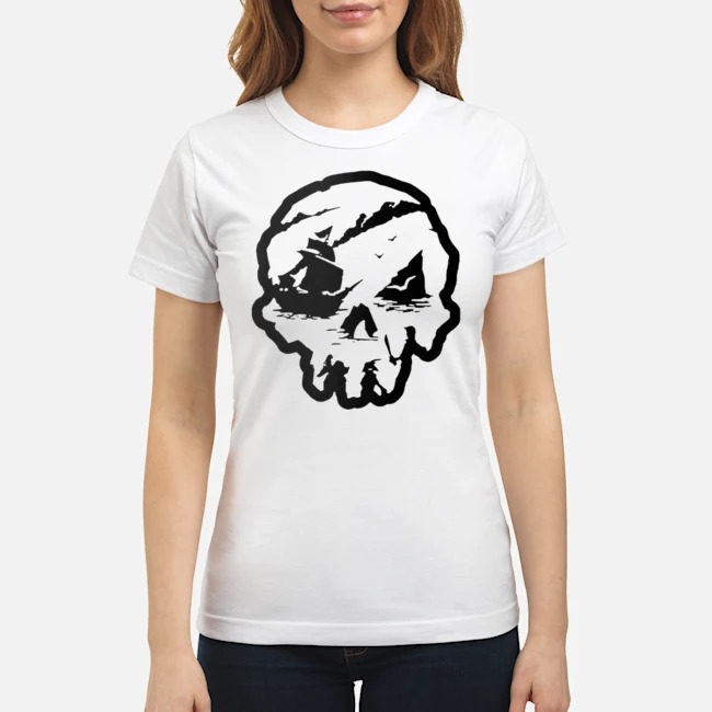 Skull Sea Of Thieves Shirt 7 Skull Sea Of Thieves Ladies Tee