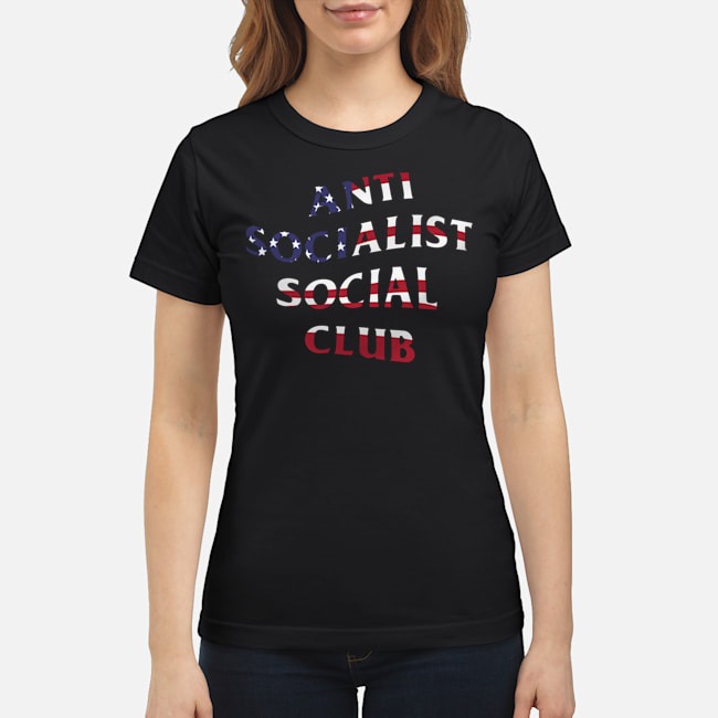 American Flag Anti Socialist Social Club Shirt 7 American Flag Anti Socialist Social Club Ladies Tee