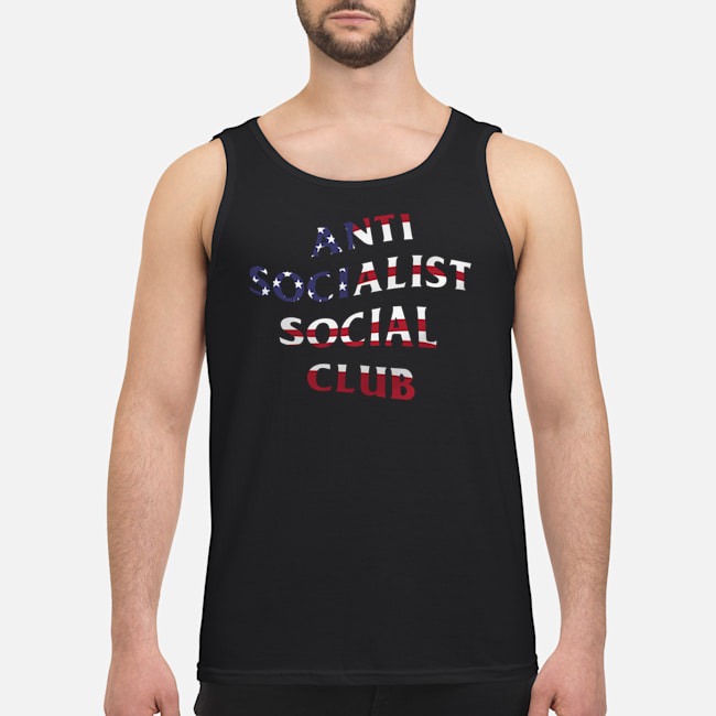 American Flag Anti Socialist Social Club Shirt 6 American Flag Anti Socialist Social Club Guy Tank Top