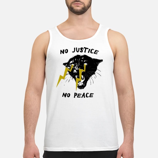 No Justice No Peace Shirt 3 No Justice No Peace Guy Tank Top