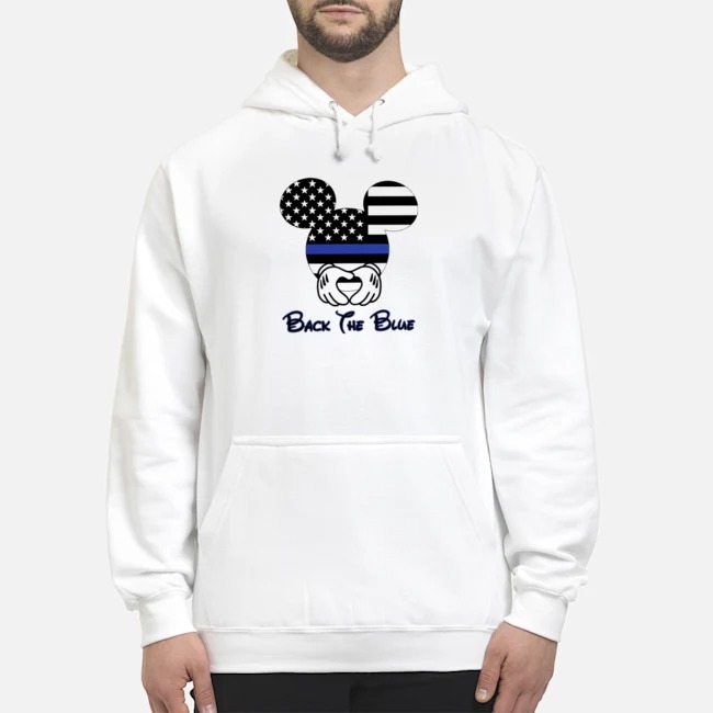 American Flag Mouse Back The Blue Shirt 8 American Flag Mouse Back The Blue Hoodie