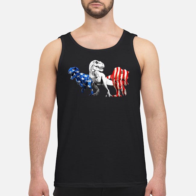 T-rex Dinosaur American Flag 4th Of July Shirt 6 T-rex Dinosaur American Flag 4th Of July Shirt
