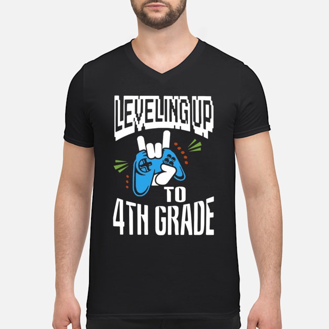 Leveling Up To 4TH Grade Shirt 5 Leveling Up To 4TH Grade Shirt