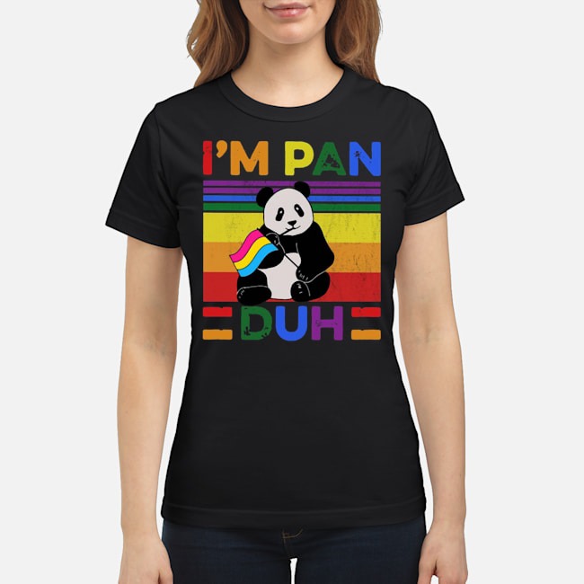 LGBT Panda I'm Pan Duh Vintage Shirt 7 LGBT Panda I'm Pan Duh Vintage Shirt