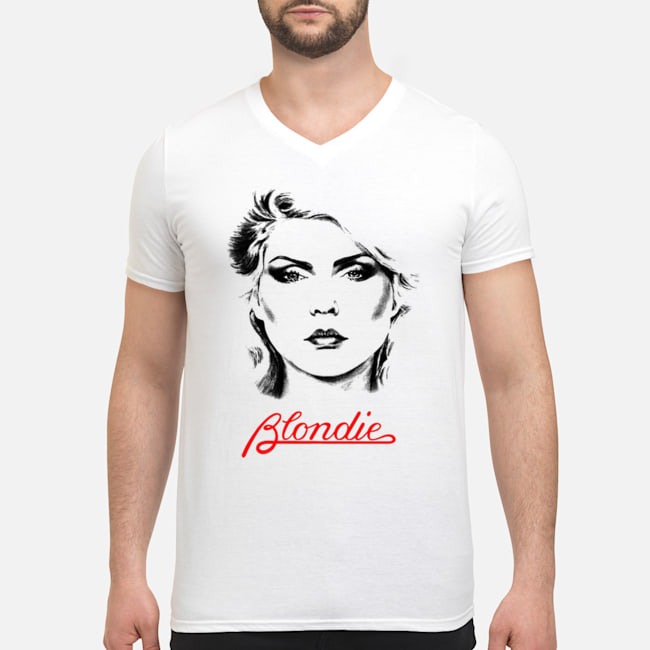 Debbie Harry Blondie Shirt 5 Debbie Harry Blondie Guy V-neck