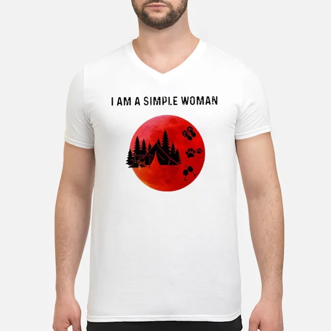 I Am A Simple Woman Camping Shirt 6 I Am A Simple Woman Camping Shirt