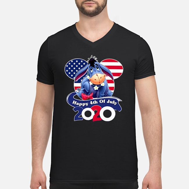 Eeyore Happy 4th Of July 2020 Shirt 5 Eeyore Happy 4th Of July 2020 Guy V-neck