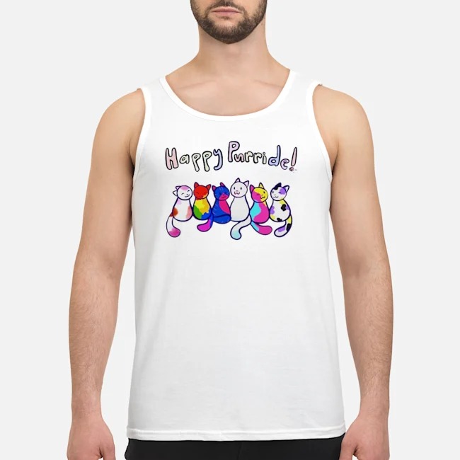 LGBT Cats Happy Purride Shirt 5 LGBT Cats Happy Purride Guy Tank Top