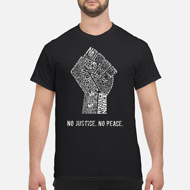 Strong Hand No Justice No Peace Shirt 1 Strong Hand No Justice No Peace Shirt