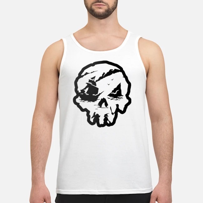Skull Sea Of Thieves Shirt 6 Skull Sea Of Thieves Guy Tank Top