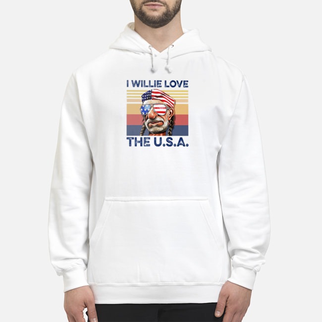 I Willie Love The USA Vintage Shirt 8 I Willie Love The USA Vintage Hoodie
