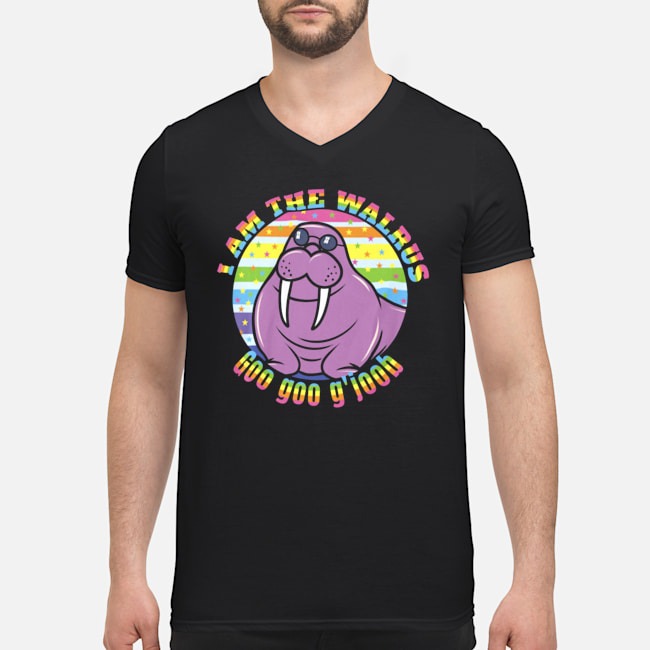 LGBT I Am The Walrus Goo Goo G'Joob Shirt 5 LGBT I Am The Walrus Goo Goo G'Joob Guy V-neck