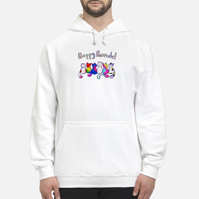 LGBT Cats Happy Purride Shirt 7 LGBT Cats Happy Purride Hoodie