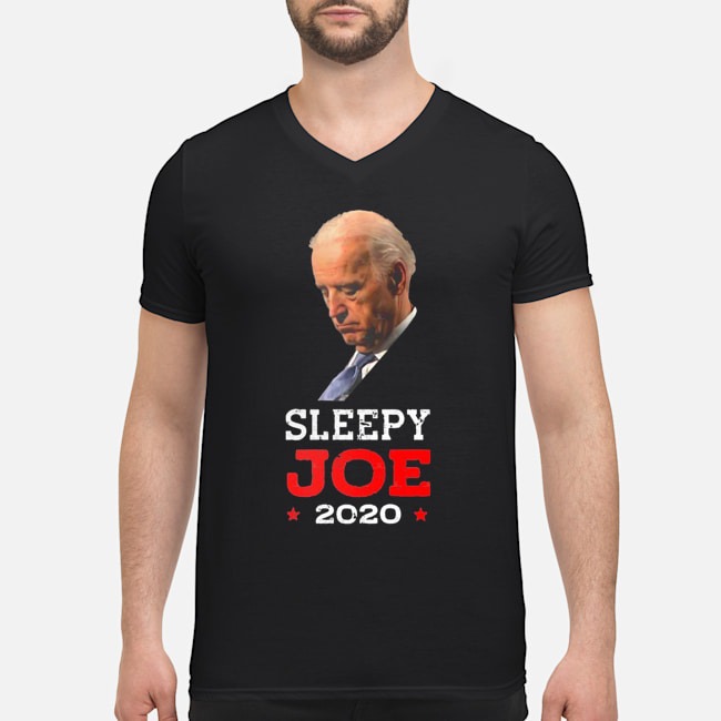 Sleepy Joe 2020 Shirt 8 Sleepy Joe 2020 Guy V-neck