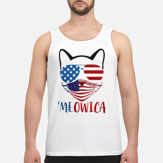 Meowica 4th Of July Merica Quarantine Shirt 7 Meowica 4th Of July Merica Quarantine Shirt