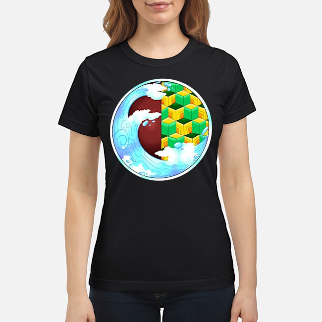 Water Pillar Shirt 7 Water Pillar Ladies Tee