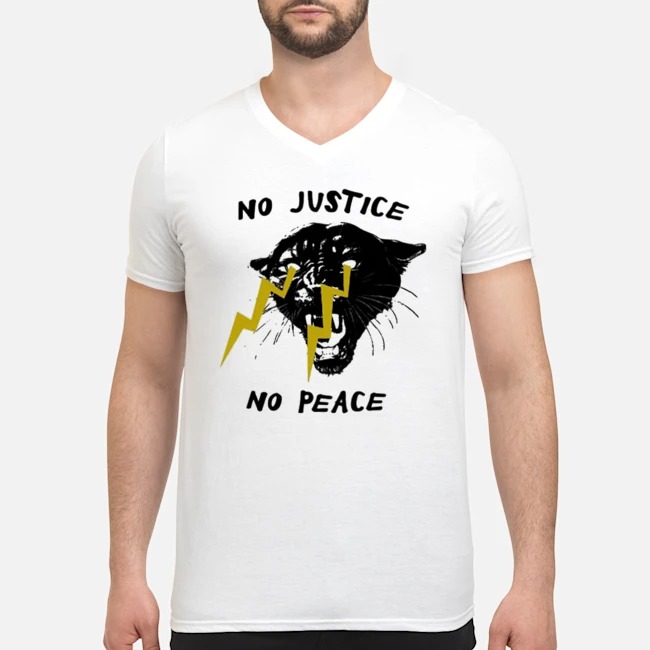 No Justice No Peace Shirt 2 No Justice No Peace Guy V-neck