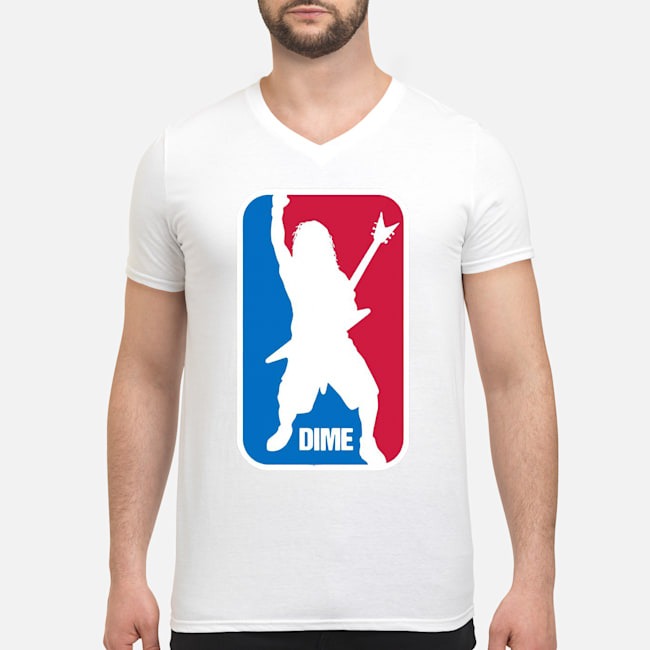 Dime Dimebag Darrell Sport Logo Shirt 5 Dime Dimebag Darrell Sport Logo Guy V-neck