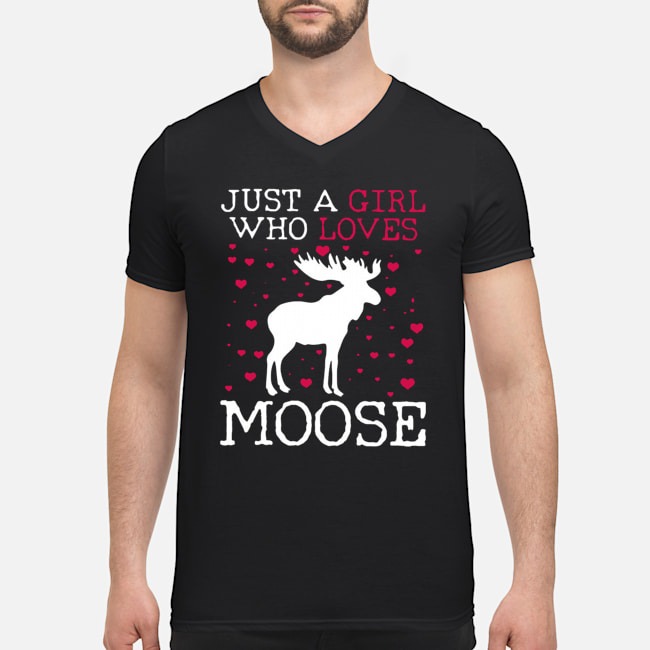 Just A Girl Who Loves Moose Shirt 5 Legalize Being Black Shirt