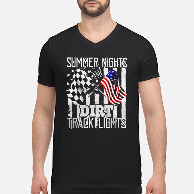 Summer Nights And Dirt Track Lights American Shirt 7 Summer Nights And Dirt Track Lights American Shirt