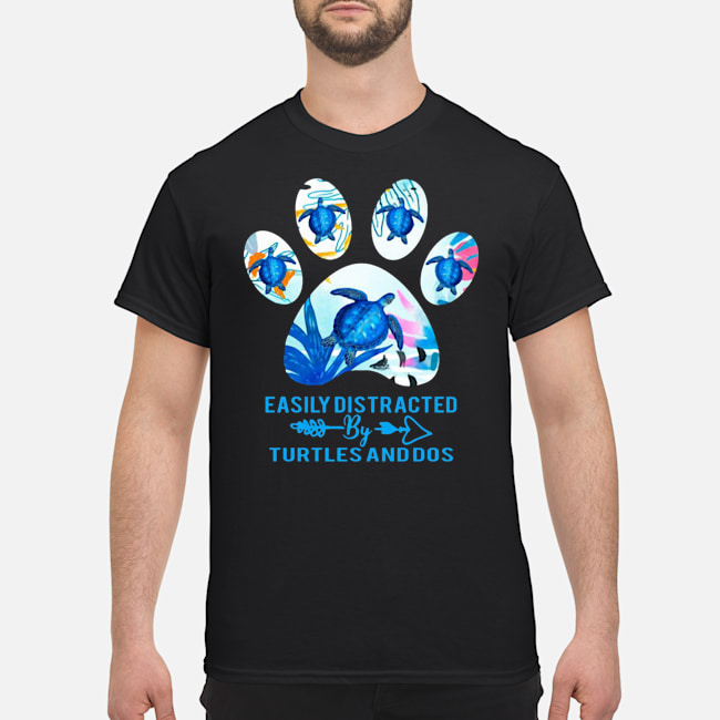 Turtles Easily Distracted By Turtles And Dogs Shirt 5 Turtles Easily Distracted By Turtles And Dogs Shirt