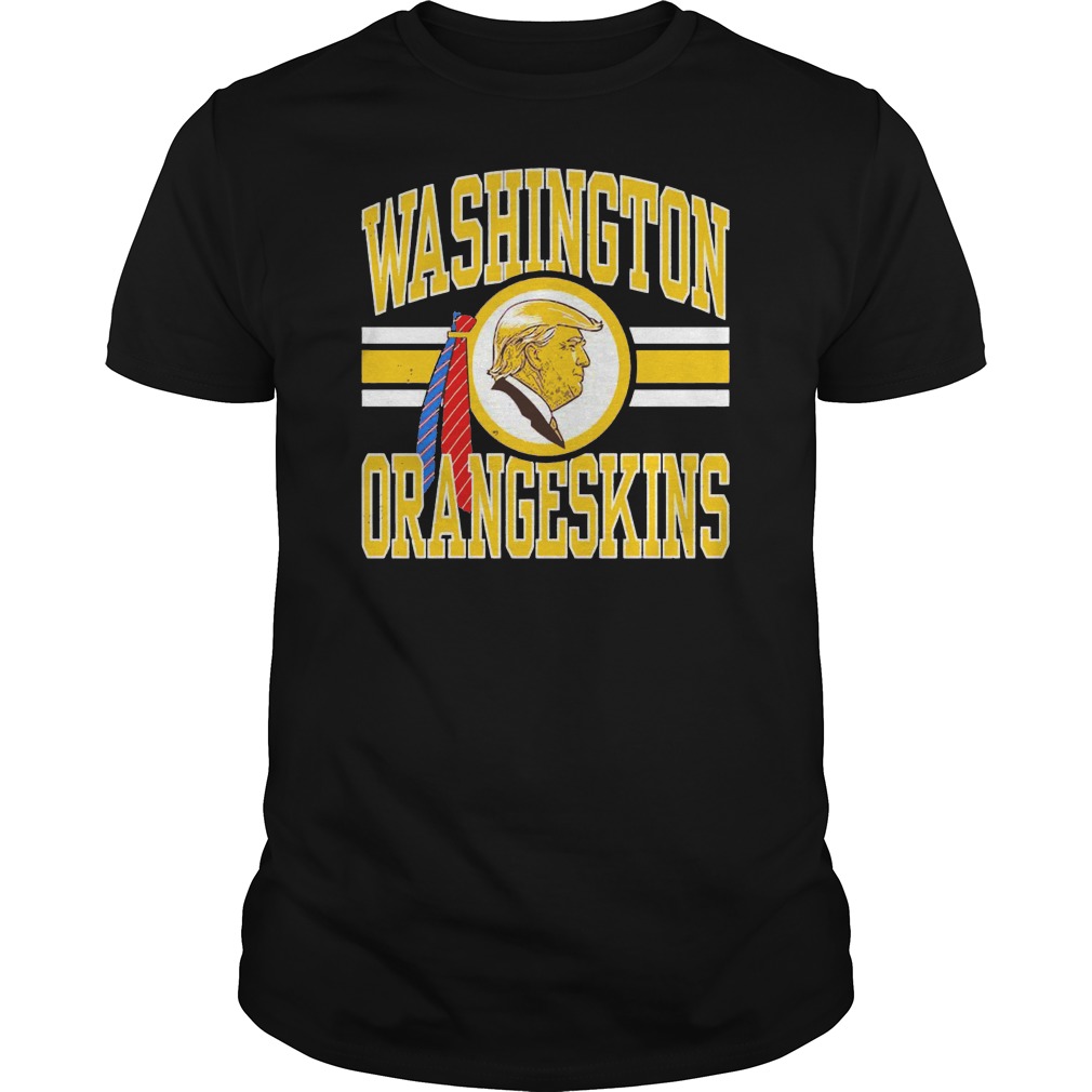 Donald Trump Washington Orange Skins shirt 1 Donald Trump Washington Orange Skins shirt