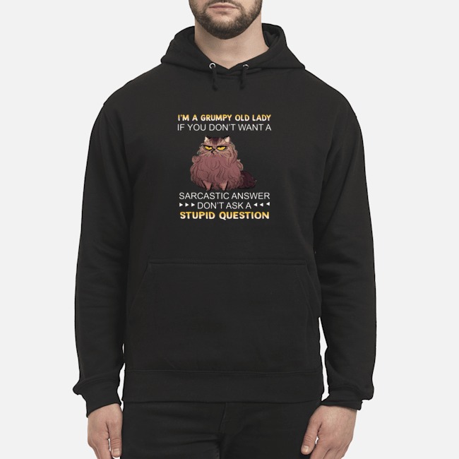 I Got A Beer For My Girl It Was The Best Trade I Ever Made Shirt 5 Cat I'm A Grumpy Old Lady If You Don't Want A Sarcastic Answer Shirt