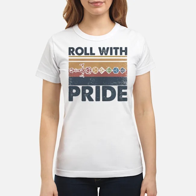 Roll With Pride Rolling Dice Sword Vintage Shirt 5 Roll With Pride Rolling Dice Sword Vintage Shirt